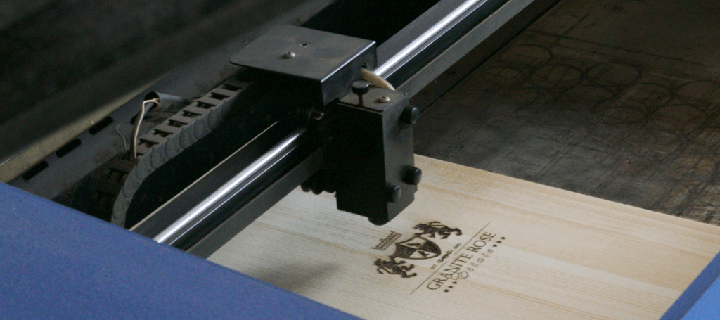 Triple Laser Engraved Laser Engraving Timber Wine Box